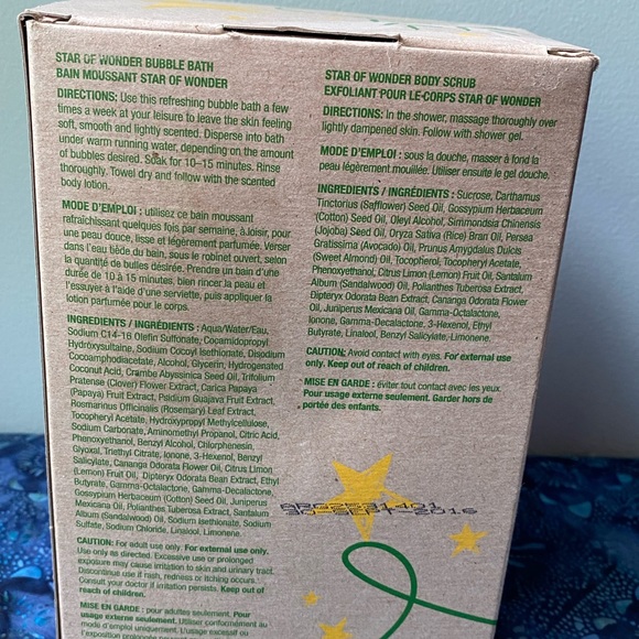 Arbonne Star of Wonder Fig Blossom Spa Gift Set Brand New Sealed Retired - Picture 8 of 15
